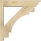 Ekena Millwork Merced Rough Sawn Traditional Outlooker, Douglas Fir, 6"W x 26"D x 26"H OUT06X26X26MRC01RDF - alternate 2